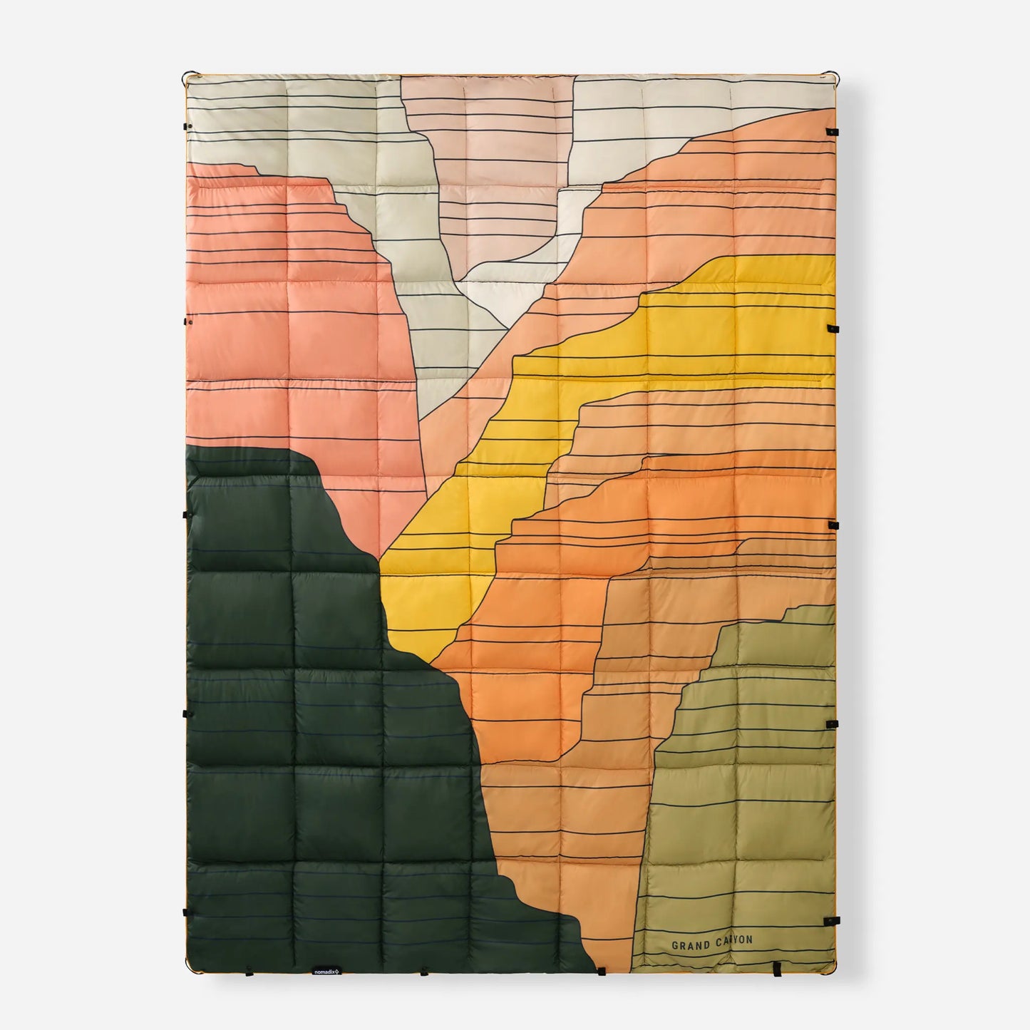 Graphene Puffer Blanket: Grand Canyon
