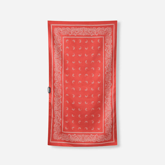 Ultralight Towel: Paisley Red
