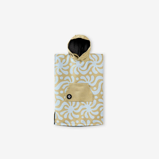 Kids Changing Poncho: Whirlpool Meadow Green