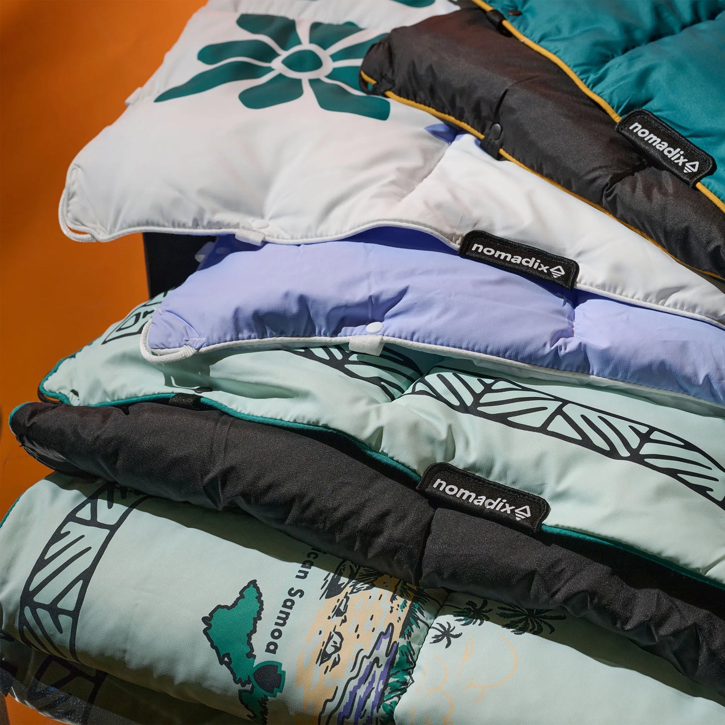 Graphene Puffer Blanket: National Parks and Monuments Map