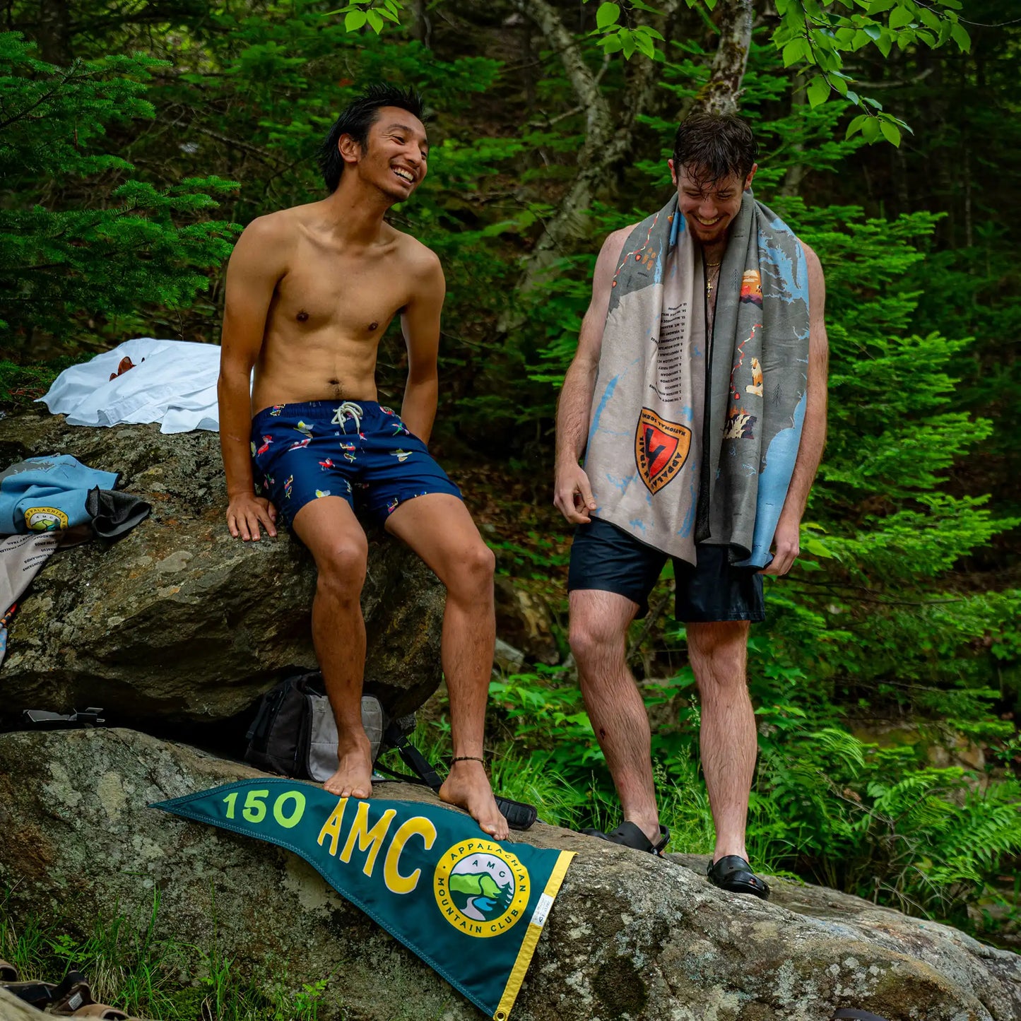 Original Towel: Appalachian Trail Map x AMC