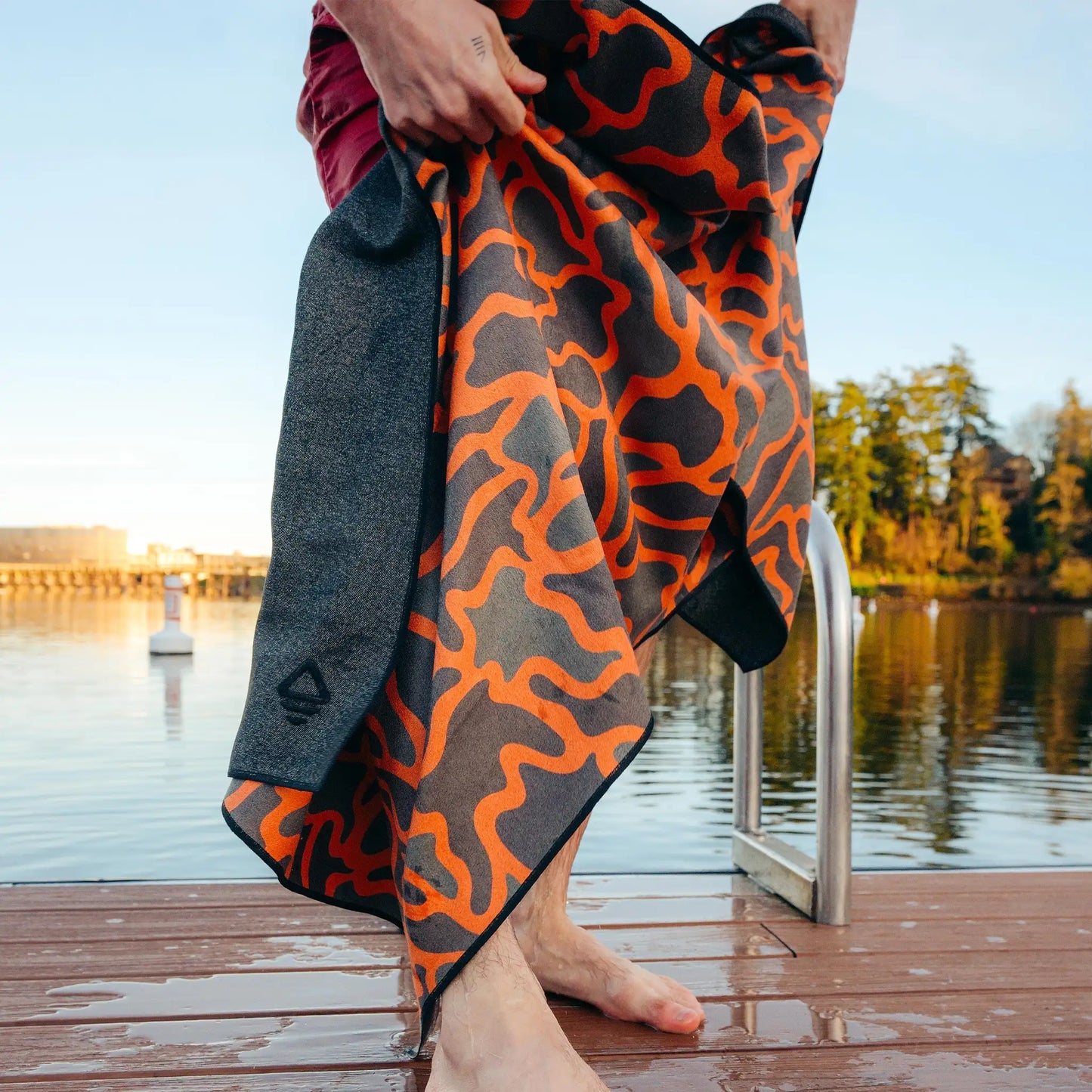 Original Towel: Duck Camo Orange