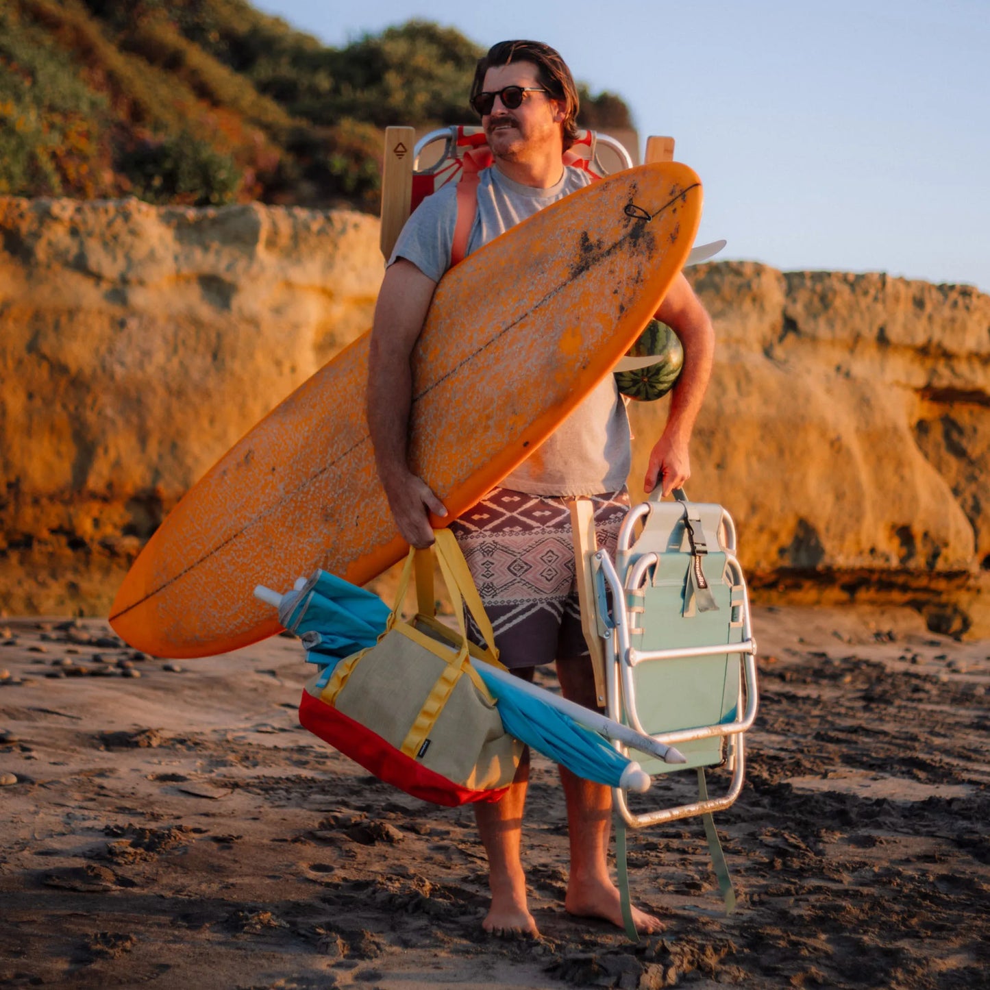 AirMesh Tote: Oat Sun