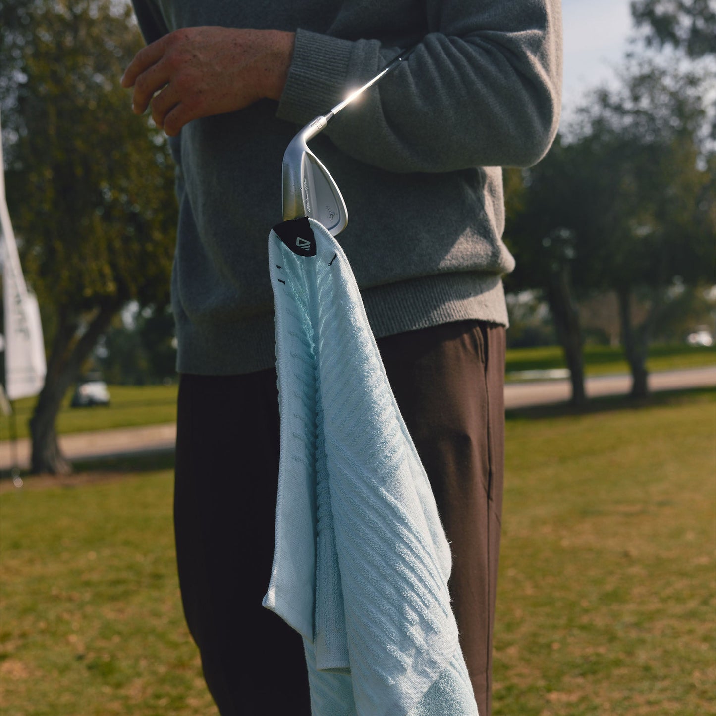 Golf Towel Set: Fairway Pale Blue