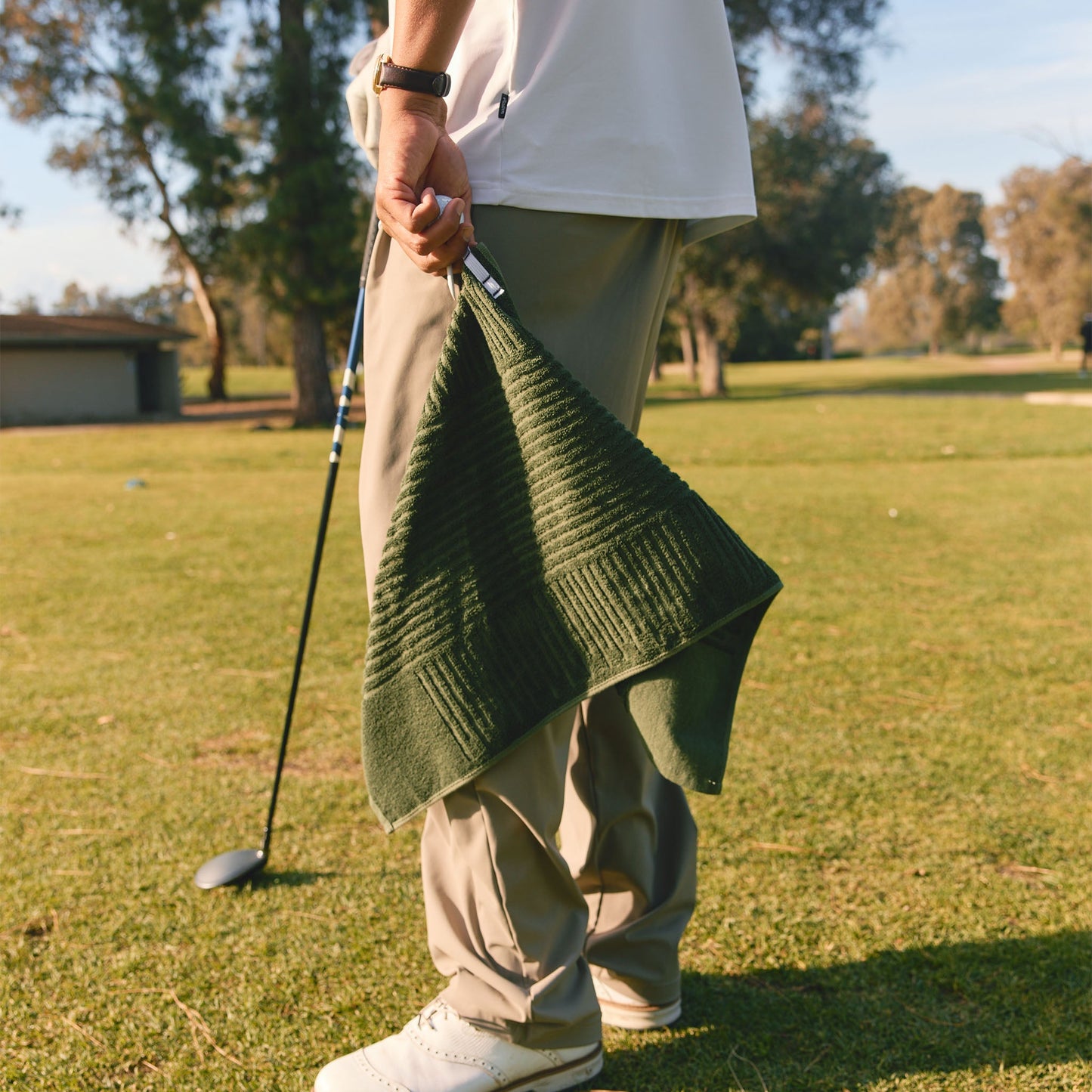 Golf Towel Set: Fairway Grass Green
