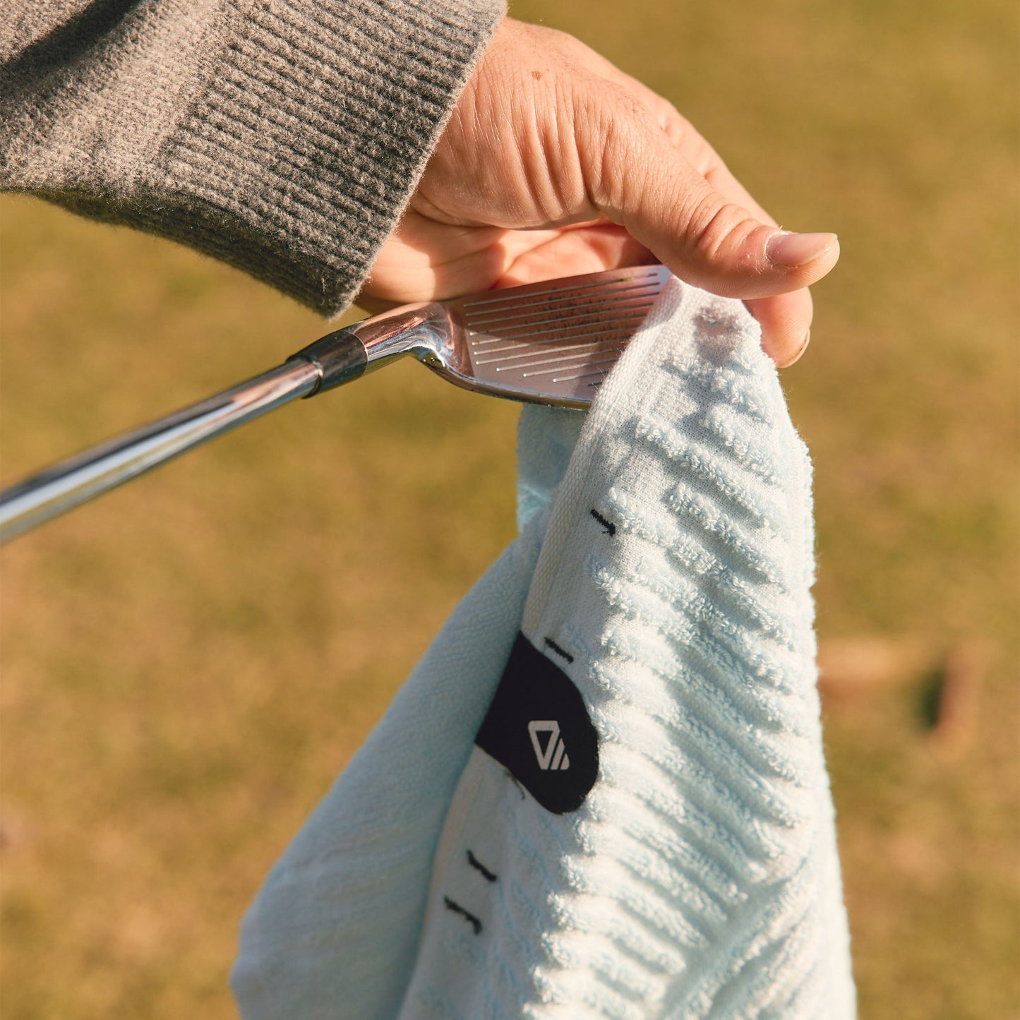 Golf Towel Set: Fairway Pale Blue