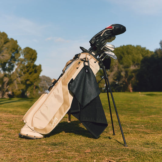 Golf Towel Set: Fairway Night Black