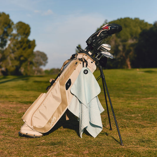 Golf Towel Set: Fairway Pale Blue
