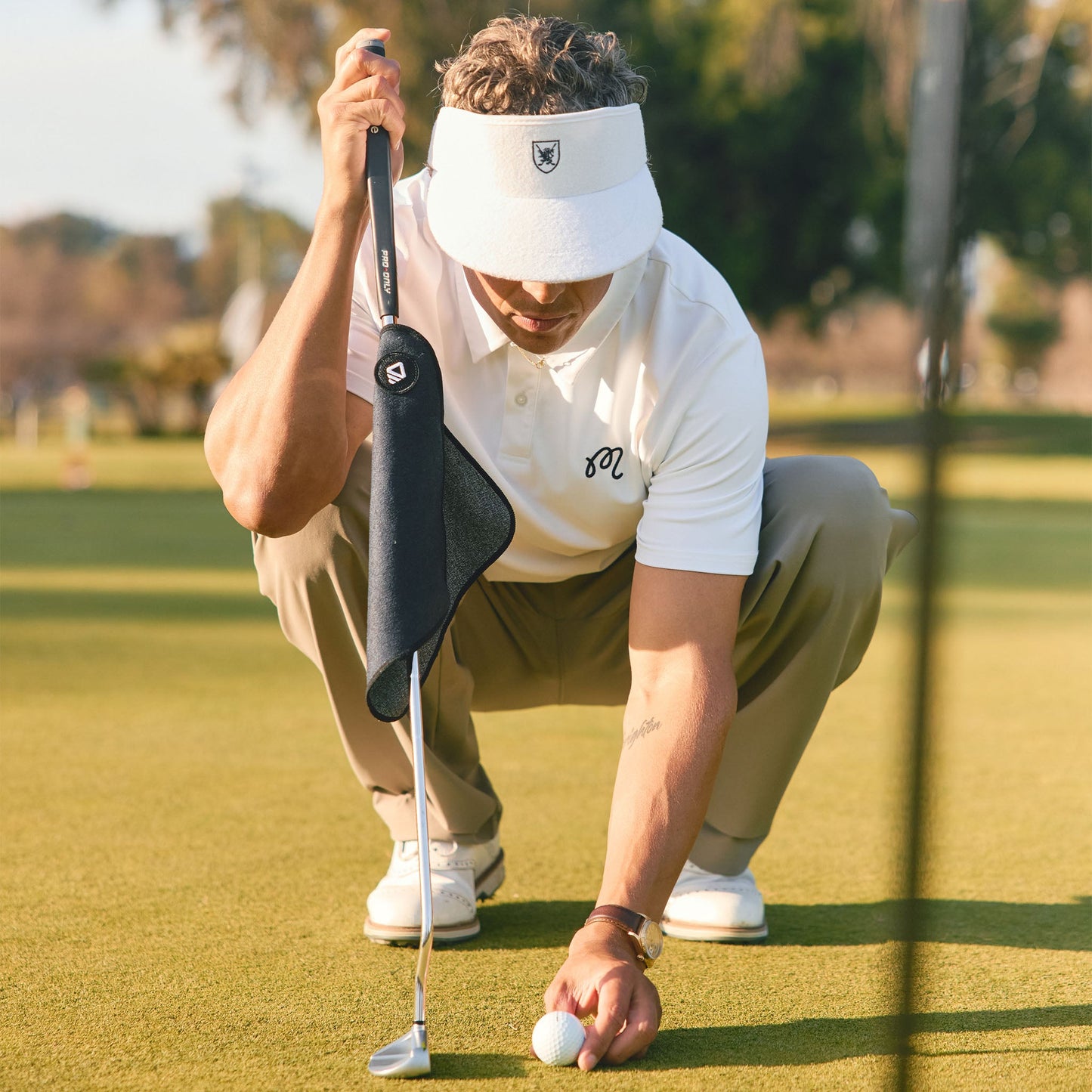 Golf Towel Set: Fairway Night Black