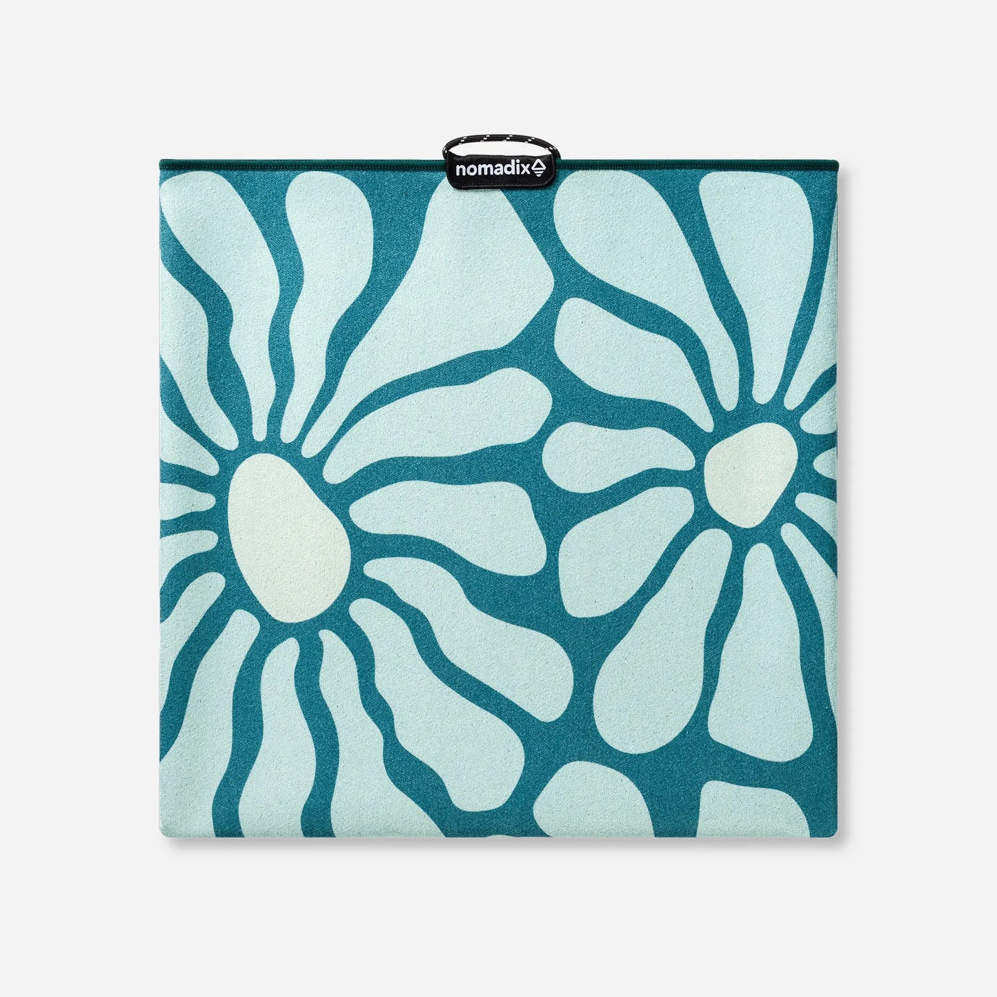 Original Towel: Lazy Daisy Seafoam Green