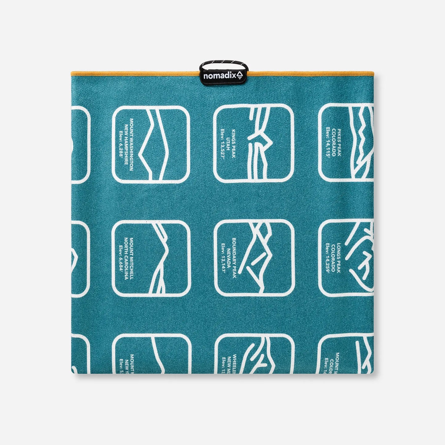 Original Towel: Peaks of the World Teal Ocean