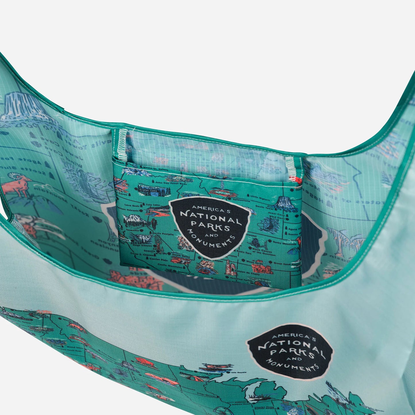 Pocket Tote: National Parks and Monuments Map