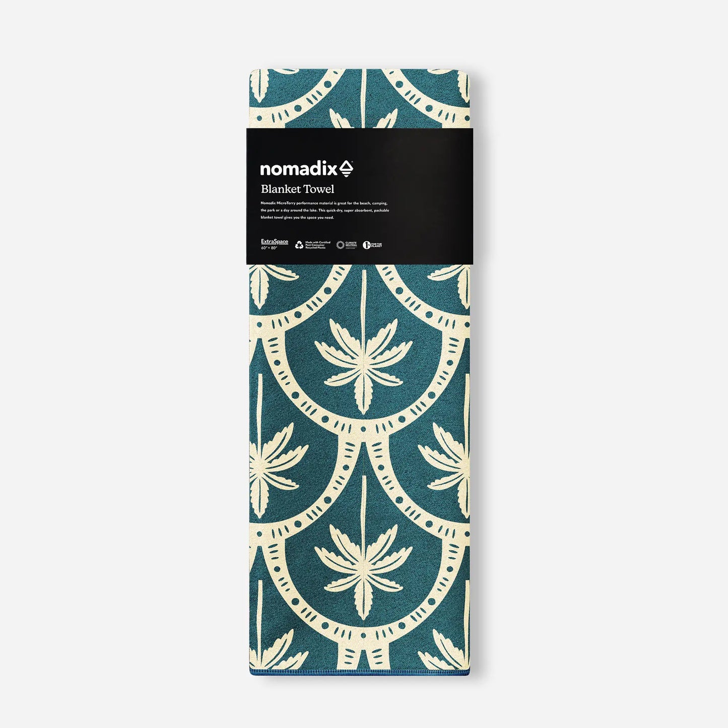 Blanket Towel: Palms Resort Teal Ocean