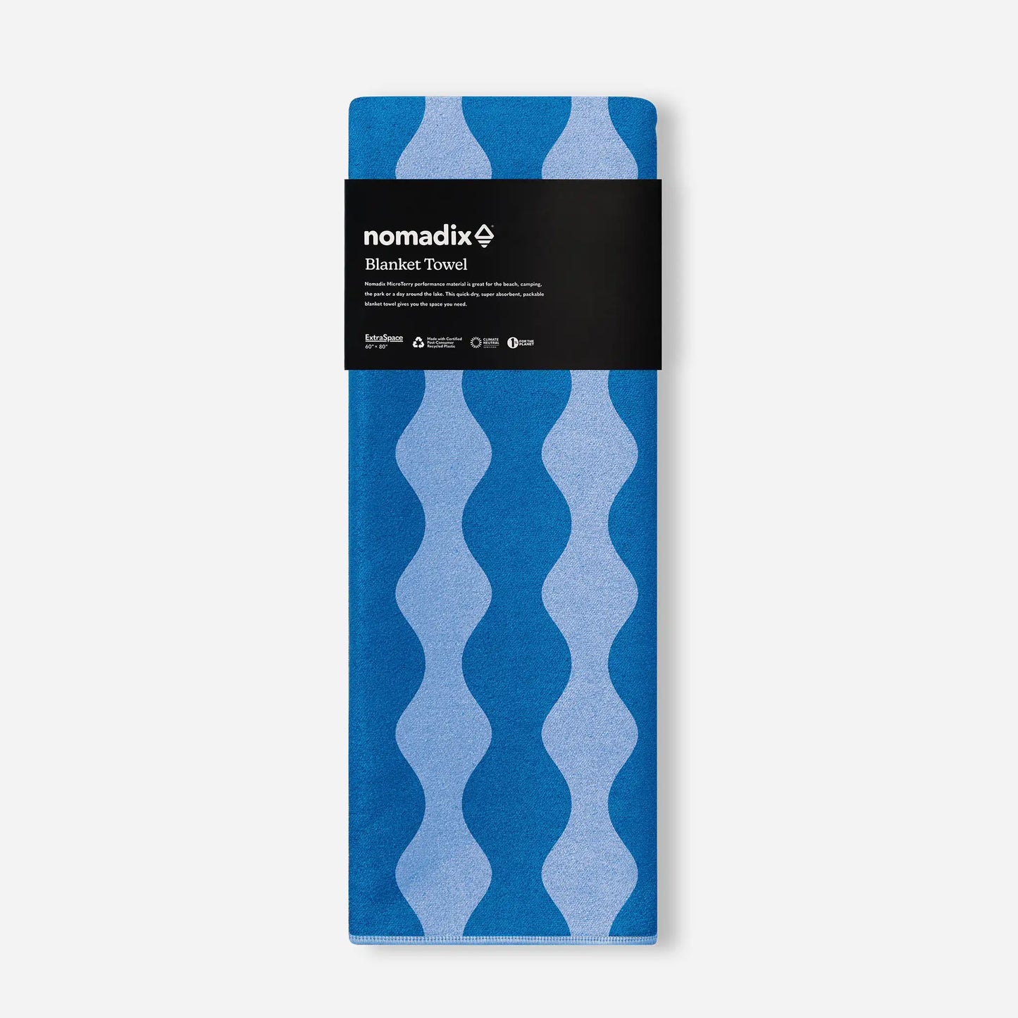 Blanket Towel: Slack Tide Coastal Blue