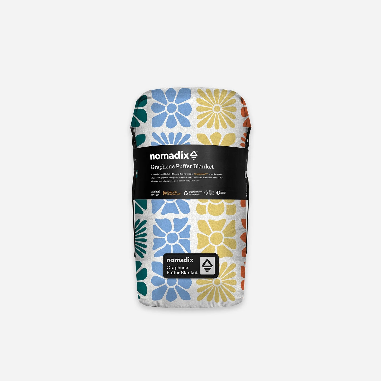 Graphene Puffer Blanket: Flowerbed Multi