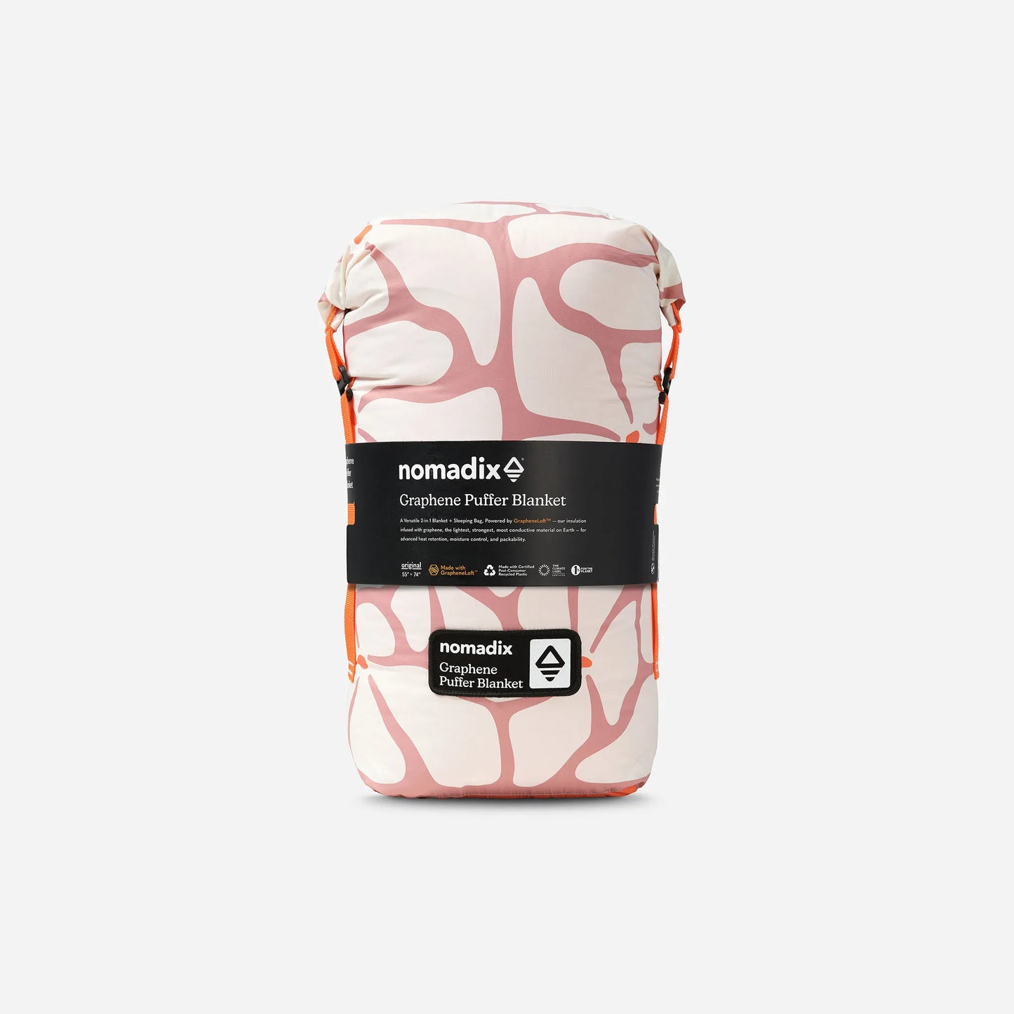 Graphene Puffer Blanket: Happy Flowers Desert Clay