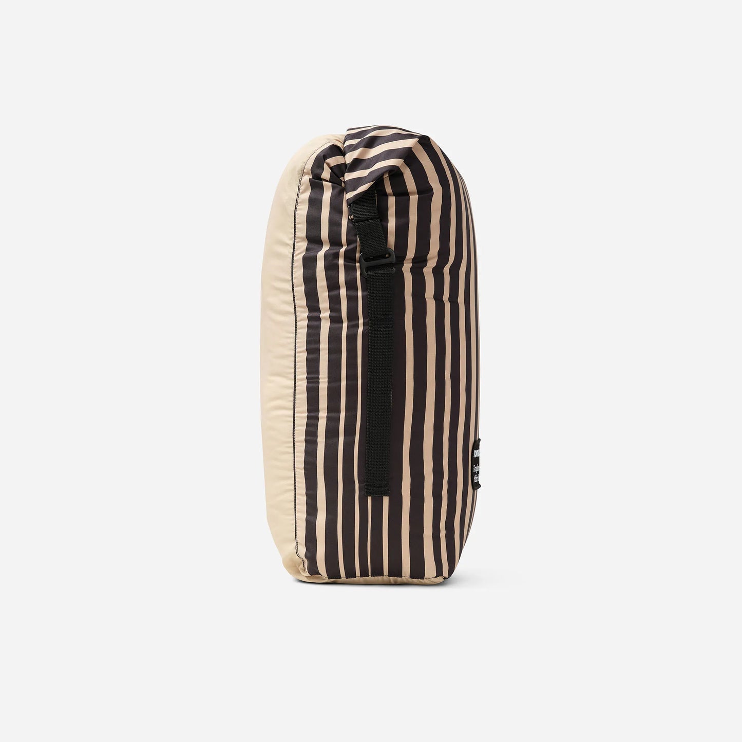 Graphene Puffer Blanket: Heritage Stripe Black and Tan