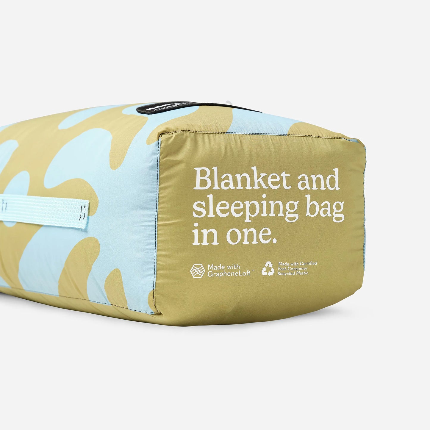 Graphene Puffer Blanket: Whirlpool Meadow Green