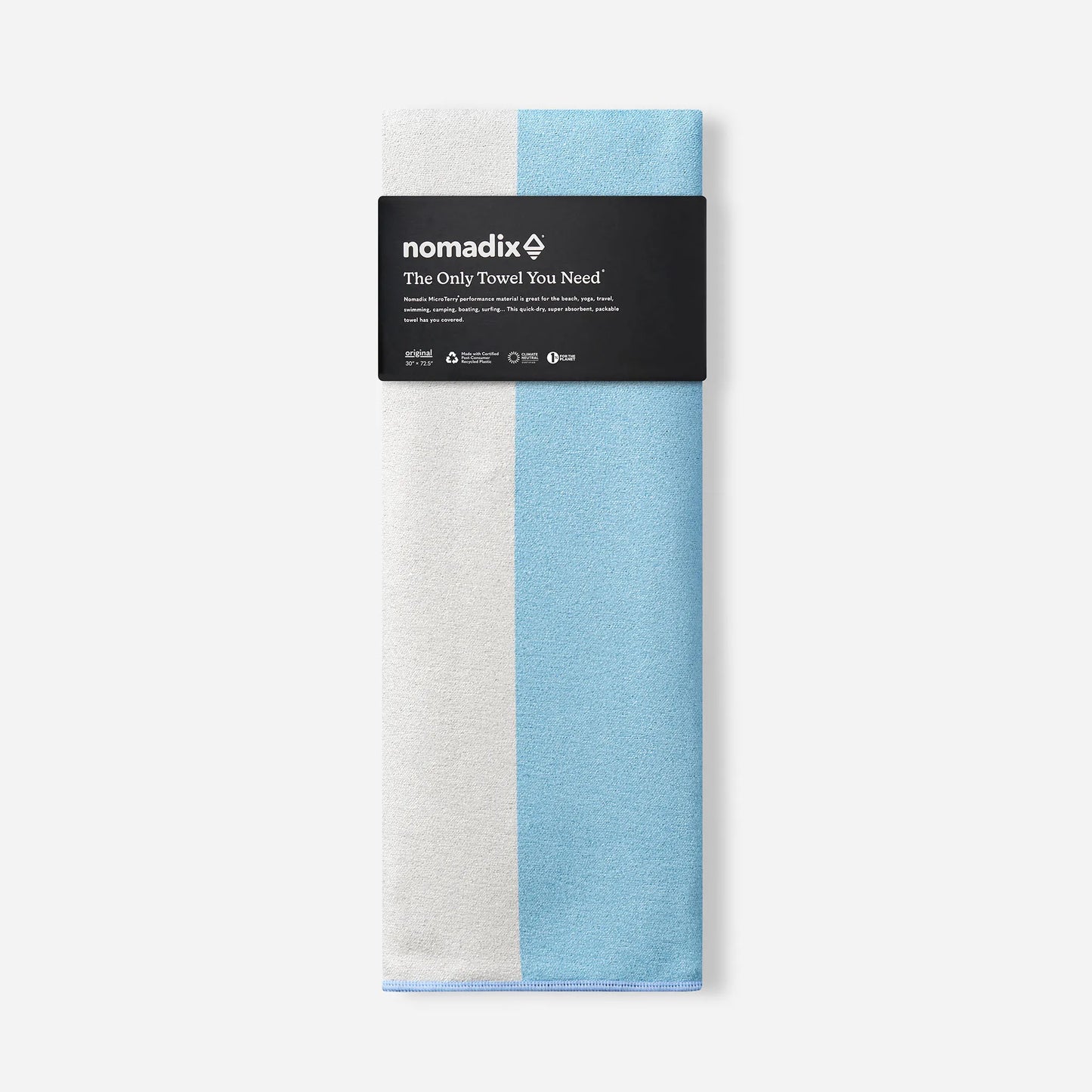 Original Towel: Classic Cabana Pale Blue