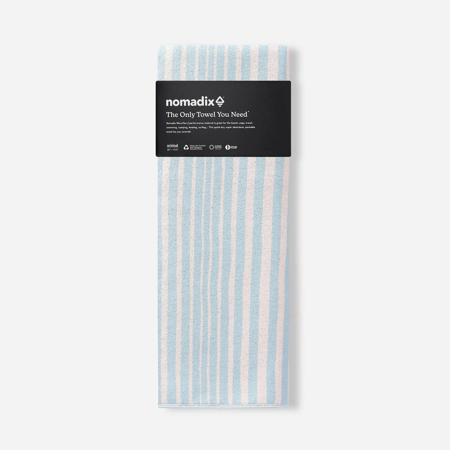 Original Towel: Heritage Stripe Warm Blue