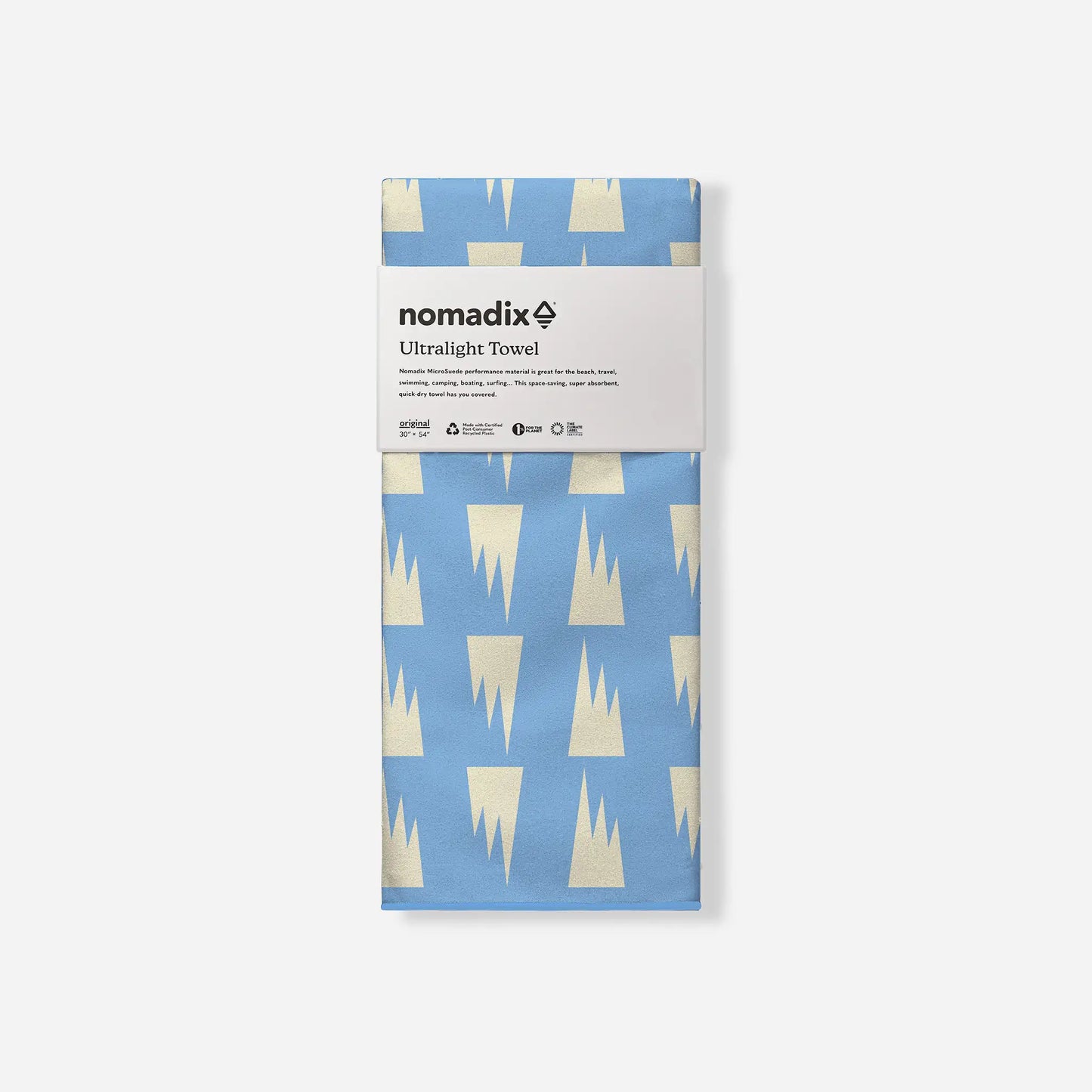 Ultralight Towel: Summit Coastal Blue