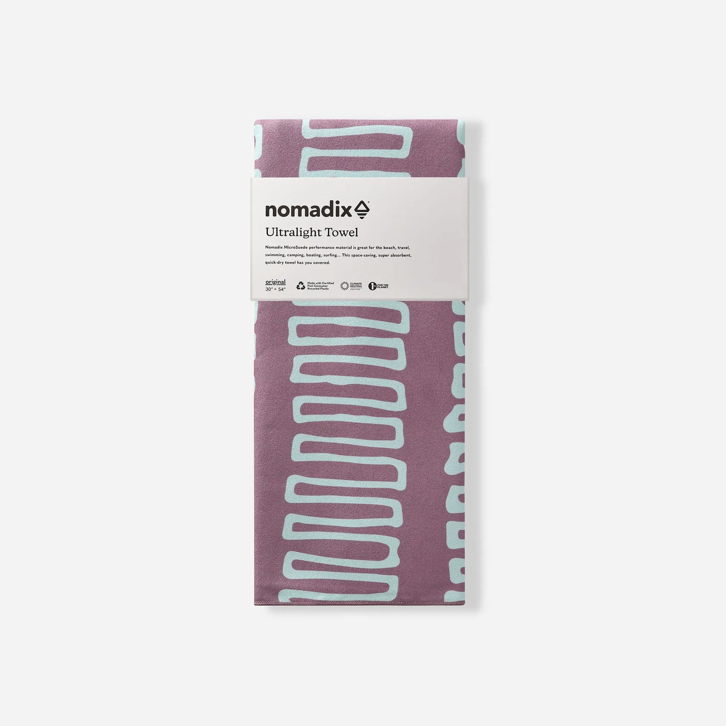 Ultralight Towel: Switchback Iron Ore