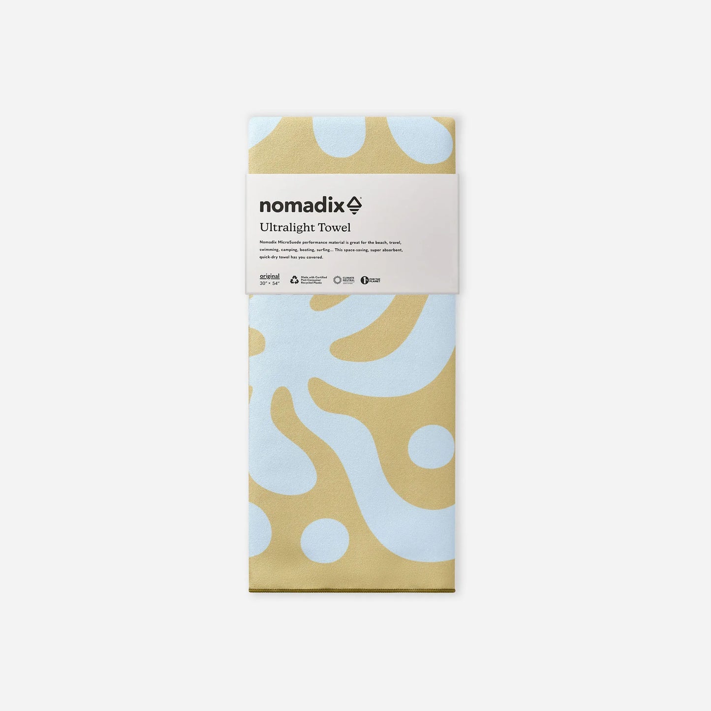 Ultralight Towel: Whirlpool Meadow Green