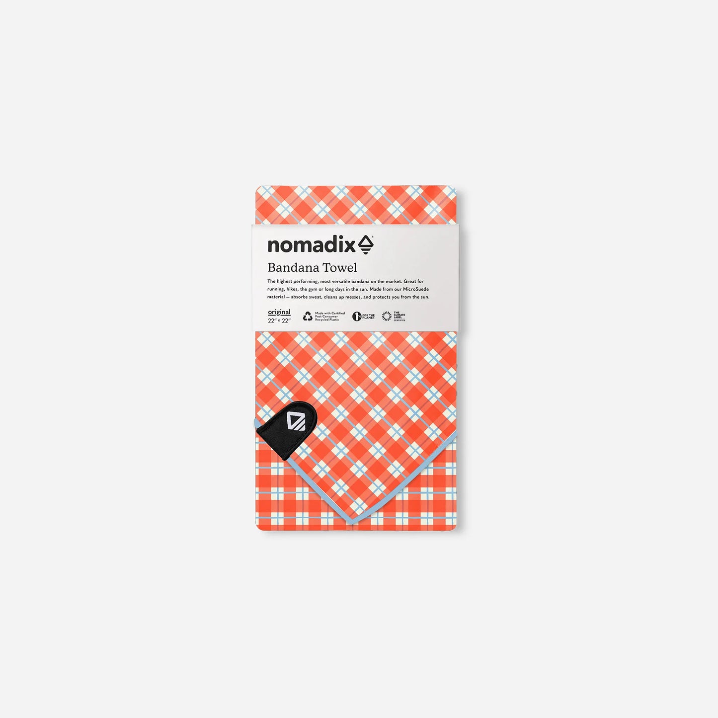 Bandana Towel: Gingham Picnic