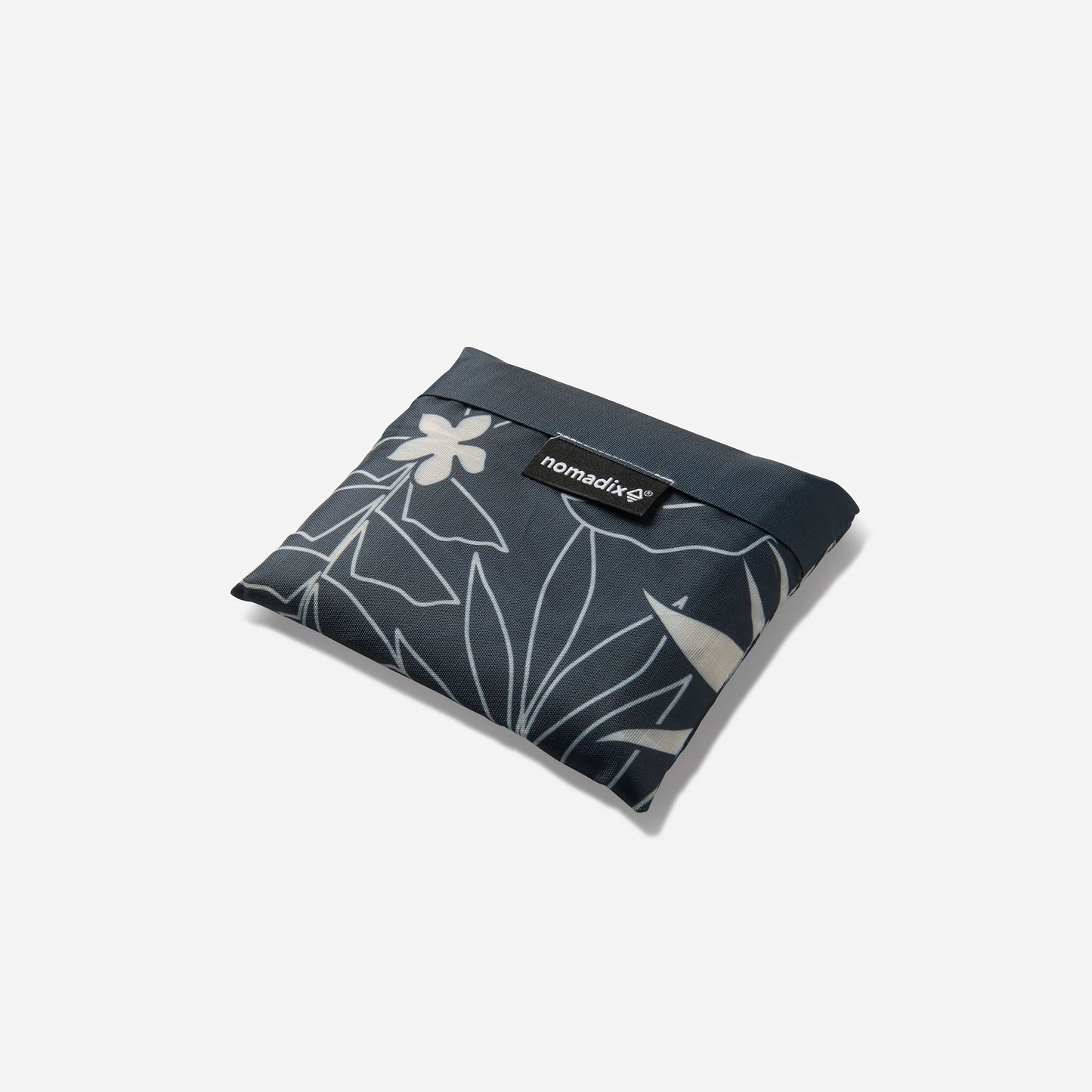Pocket Tote: Retro Palms Black