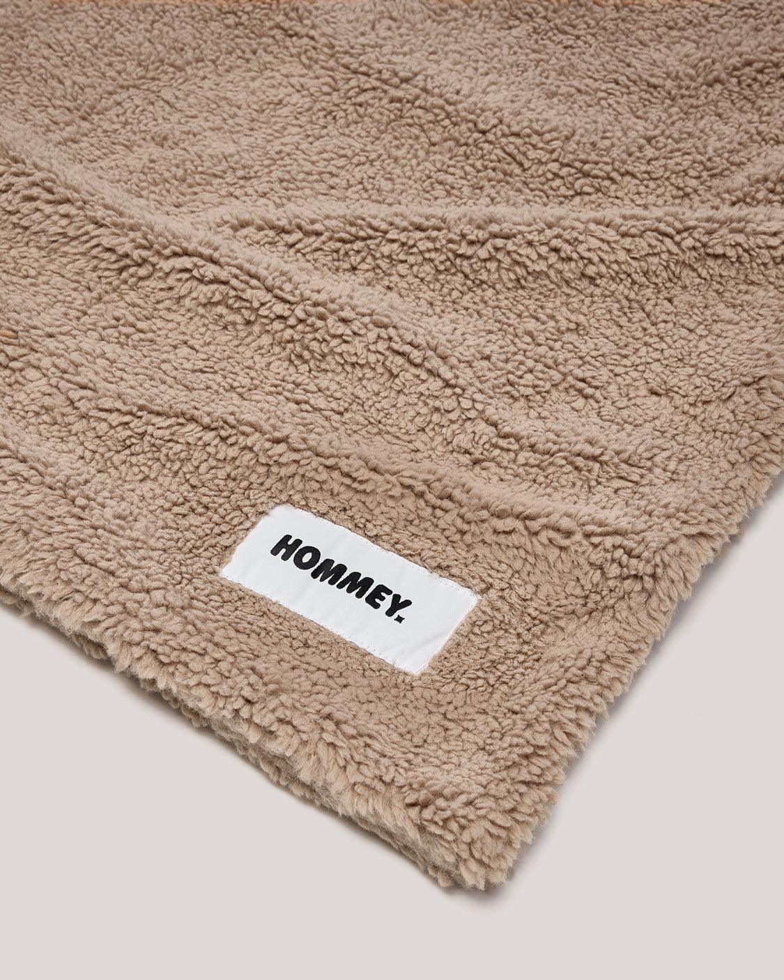 Faux Fur Throw Blanket - Warm Grey