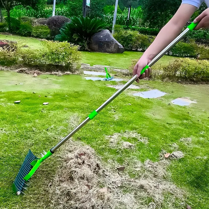Long Reach Thatch Rake for Dethatching