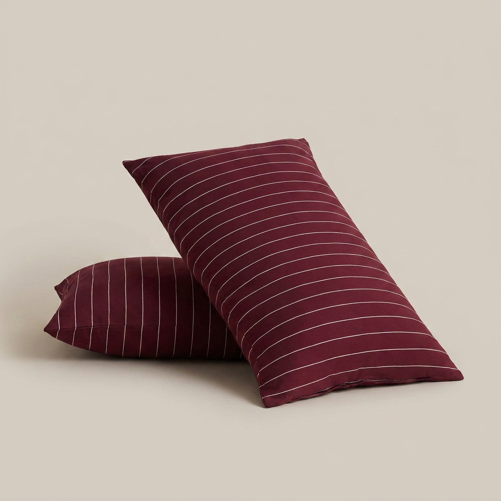 Pillowcase Pair - Wine