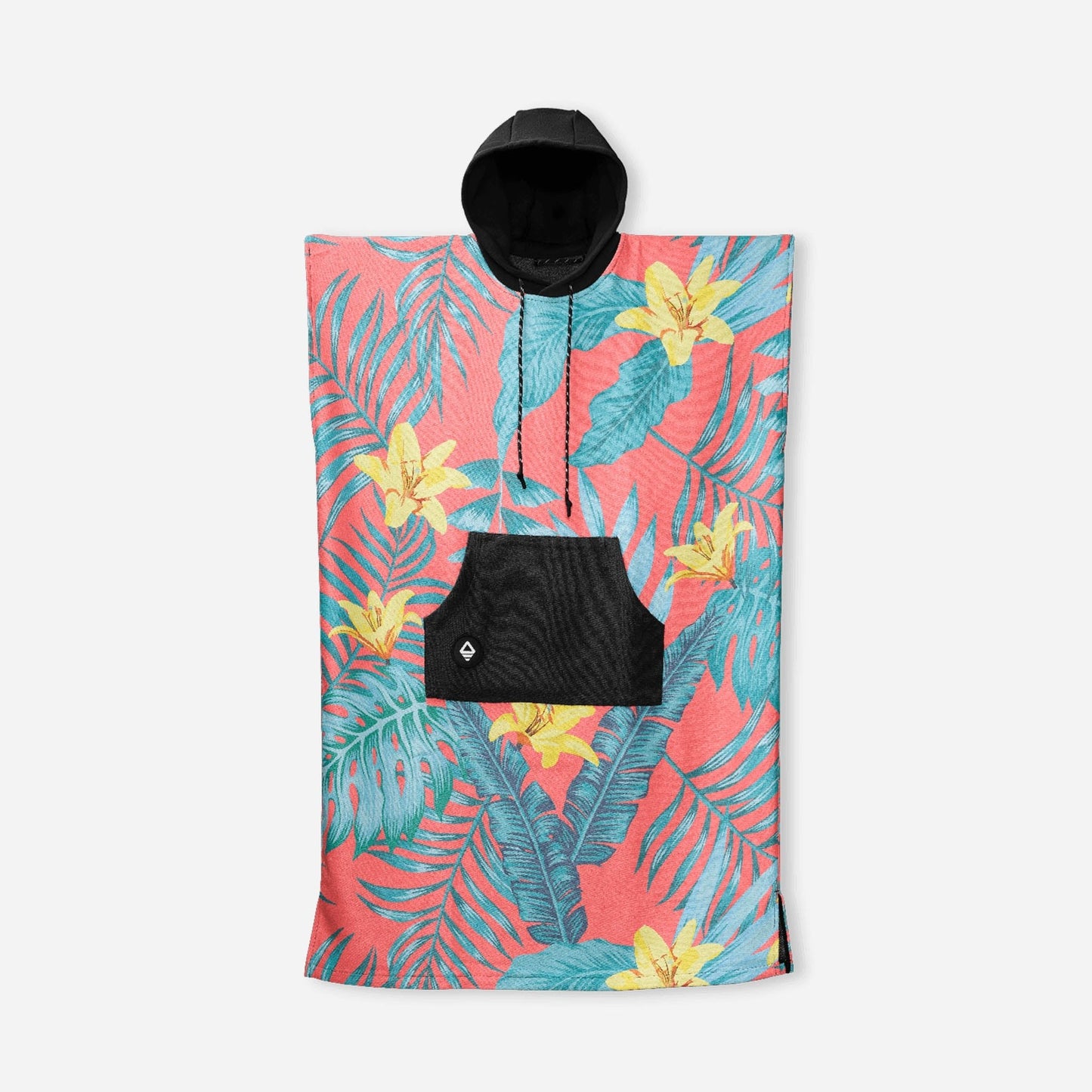 Changing Poncho: Palms Coral