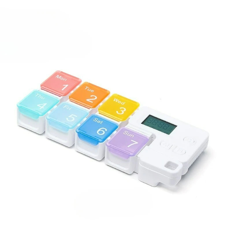 Smart Electronic Weekly Pill Organizer
