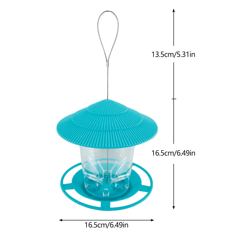 Hanging Bird Feeder with Automatic Seed