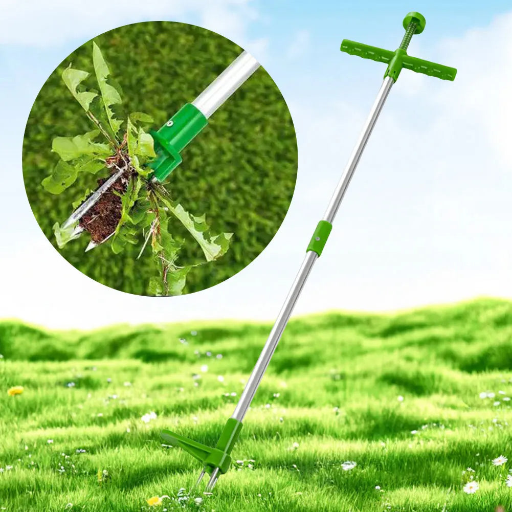 Long Handle Weed Puller Tool with