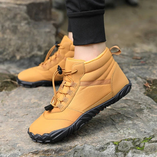 Waterproof & Snowproof Winter Barefoot Shoes with Cosy Fleece