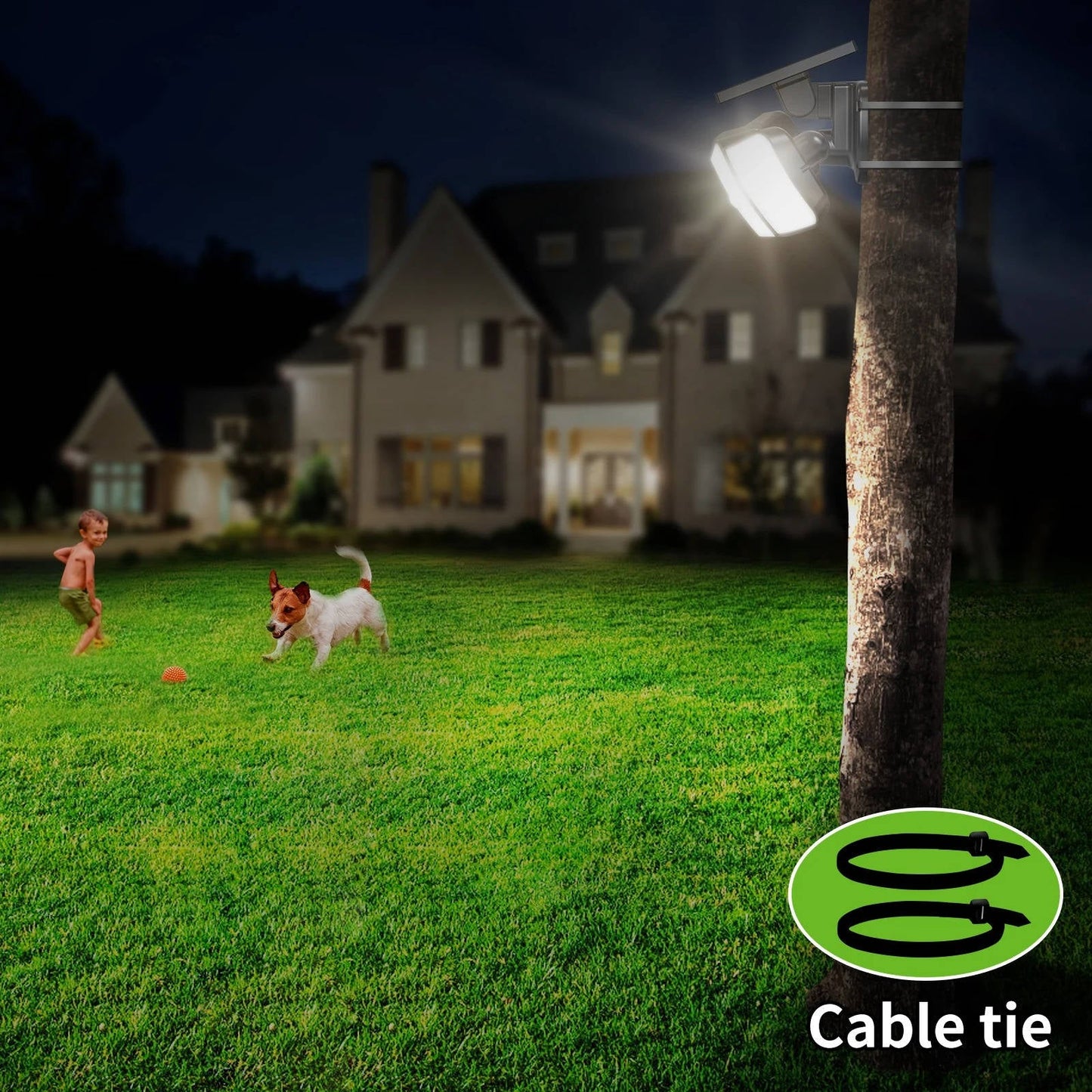 Solar Powered Flood Lights With Motion