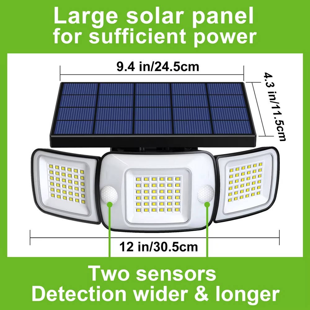 Solar Powered Flood Lights With Motion