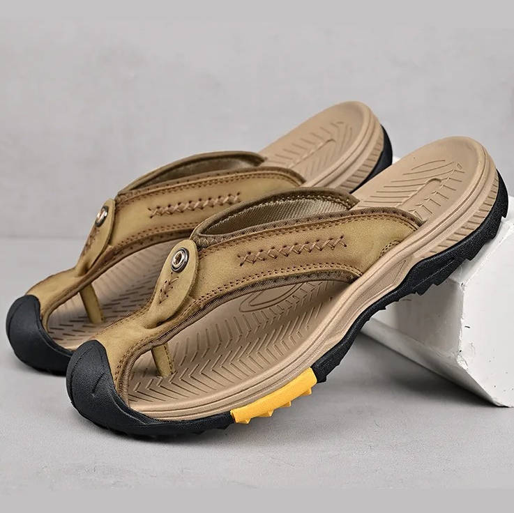 Water Resistant & Lightweight Toe Flip Flops for Men