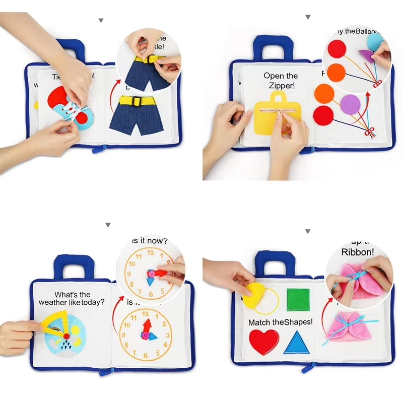 Montessori Book 1 Year Old Baby