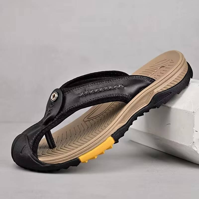Water Resistant & Lightweight Toe Flip Flops for Men