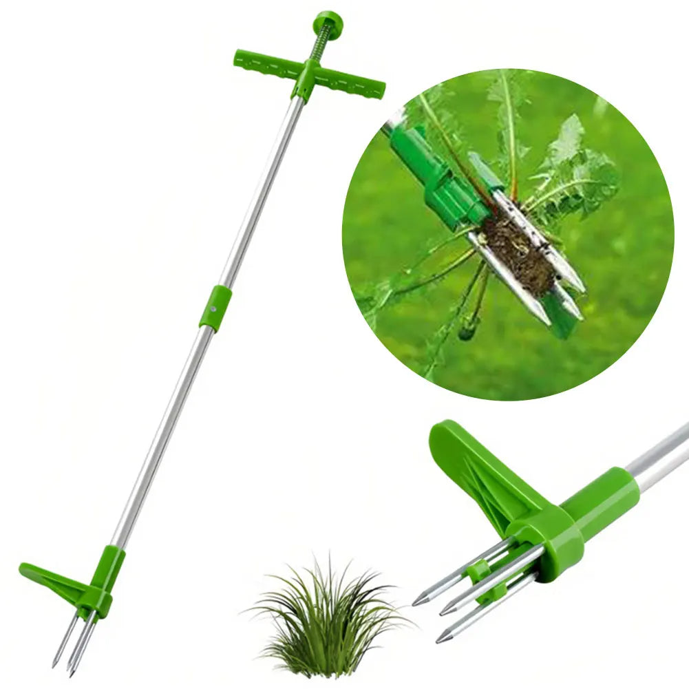 Long Handle Weed Puller Tool with