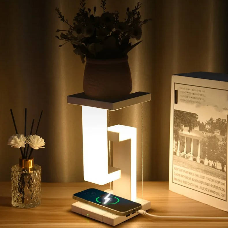 Floating Lamp with Wireless Charger