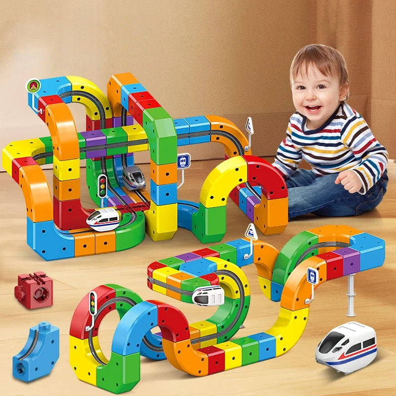 Magnetic Train Track Toy