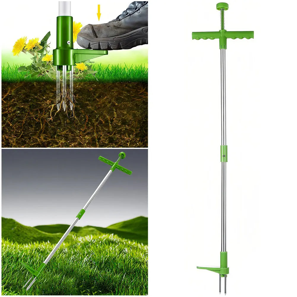 Long Handle Weed Puller Tool with