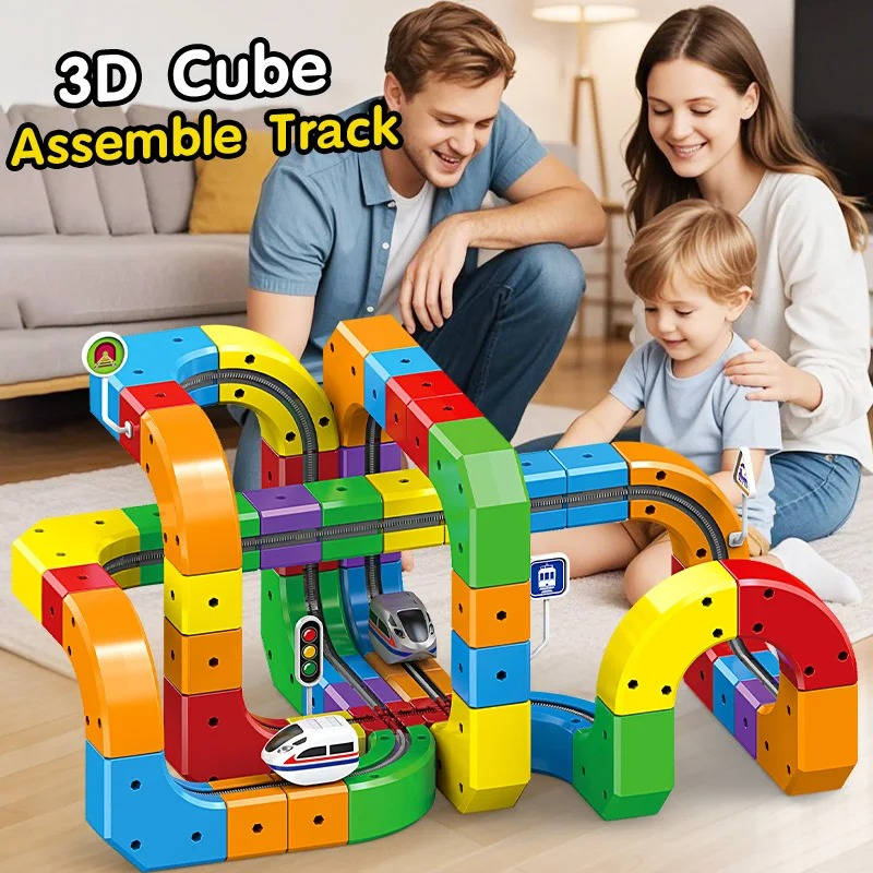 Magnetic Train Track Toy