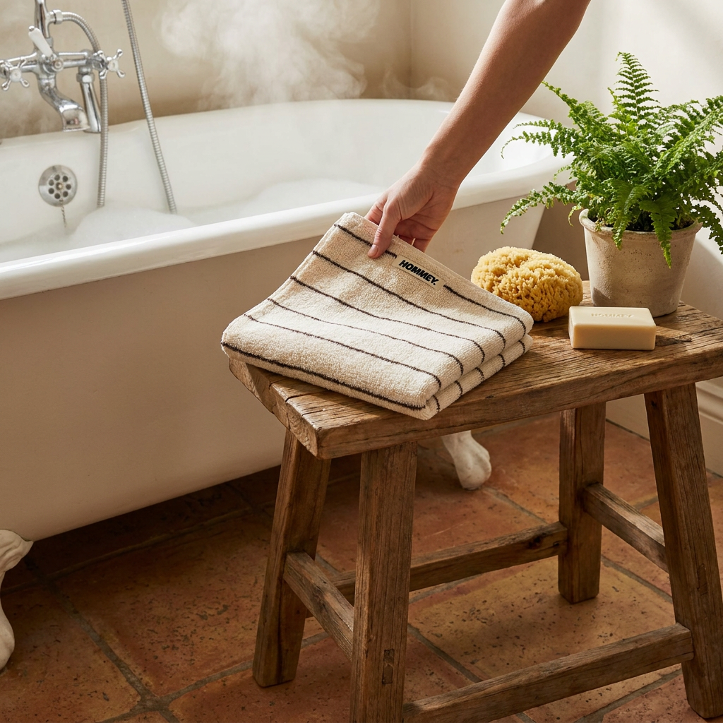 Hand Towel - Cream lifestyle