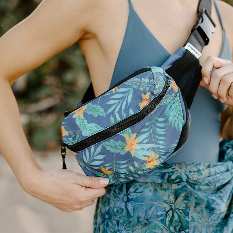 Fanny Pack: Palms Dusk