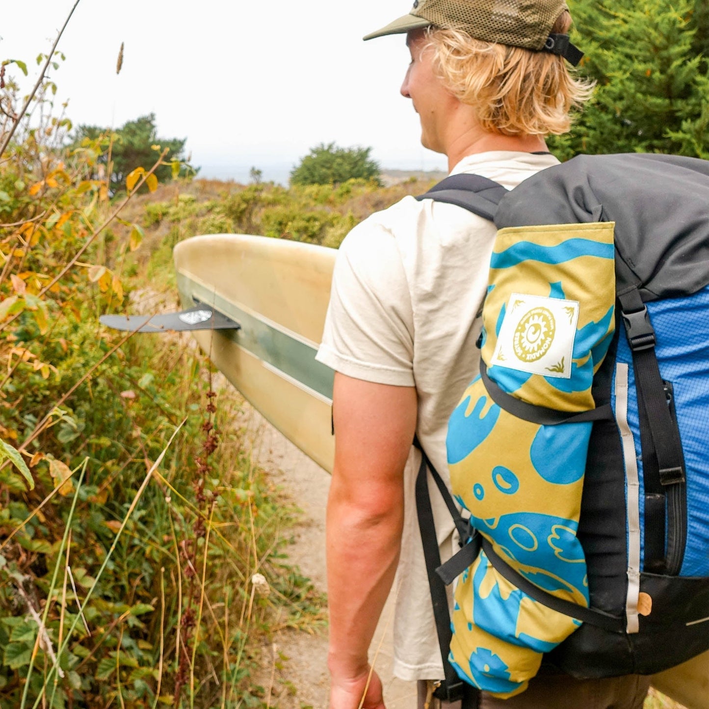 Festival Blanket: Nomadix x 5 Gyres: Kelp Swirl